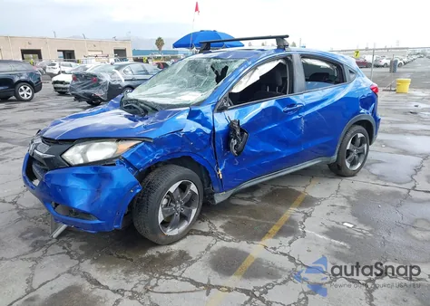 2018 Honda Hr-V Ex z USA, uszkodzony, nr VIN 3CZRU5H54JM700492
